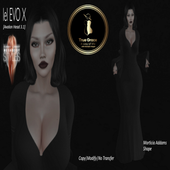 Second Life Marketplace - Morticia Addams Shape